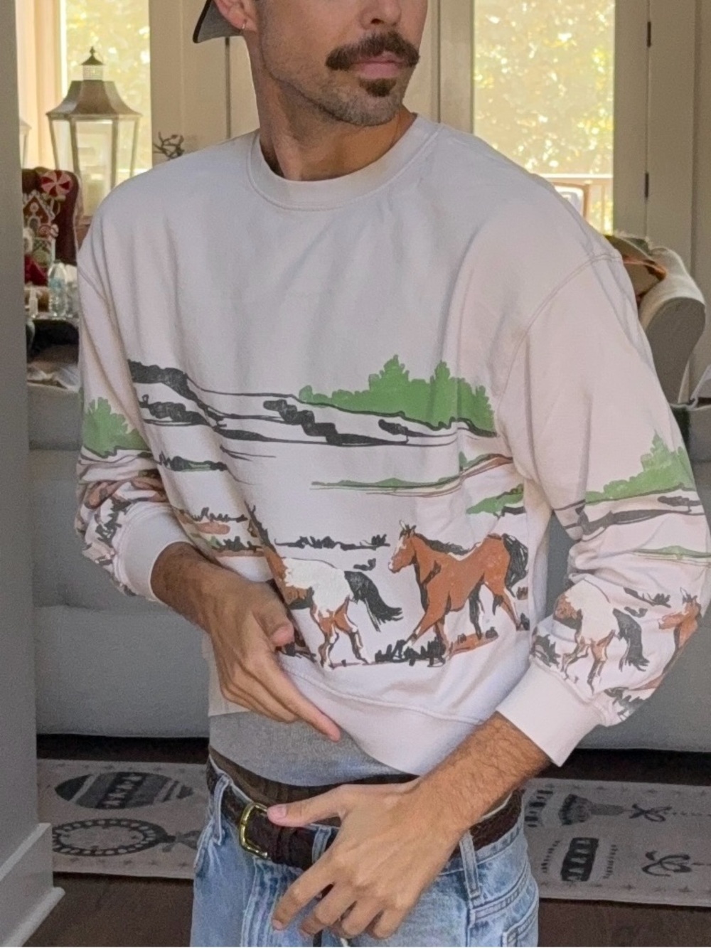 🐎 Daydreamer Made in USA Horse Sweatshirt